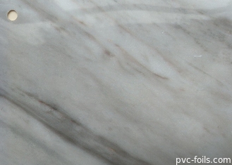 Weiße Grey Marble Self Adhesive-PVC-Folie für erneuernde Kabinett-Oberfläche
