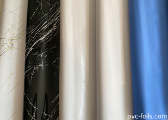 Hochglänzende 0,18 mm PVC-Möbelfolienrollen für die Dekoration von Innenflächen
