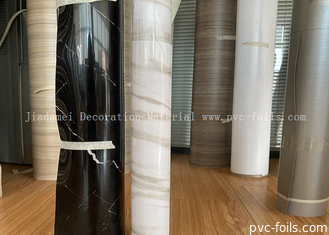 Weiße Marmor-Design-PVC-Membranfilmrolle für Tischdekoration
