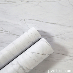 Hochglänzender PVC-Laminationsfilm aus Marmor für Fensterdecken aus Kunststoff