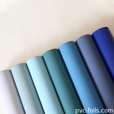 Monofarbige PVC-Dekorationsfolie für Schranktüren