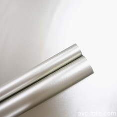 Glanzmetallische Silber-PVC-Dekorationsfolie zur Lamination von Möbelplatten