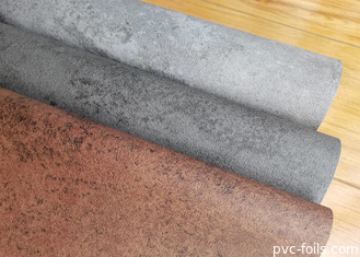 PVC-Dekorationsfilm aus Betonstein für die Dekoration von Innenräumen