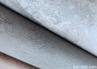 Grauer Zement Textur PVC Dekorationsfilm für Innenwandplatten