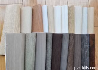 Rustikale Eichenholz-PVC-Füllfläche für die Umgestaltung von Möbelplatten