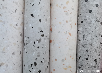 PVC-Laminationsfilm aus weißem Marmor