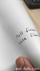 Matte Finish PVC Dekorationsfilm für 1,2 mm Acrylbleche, 0,15 mm Dicke