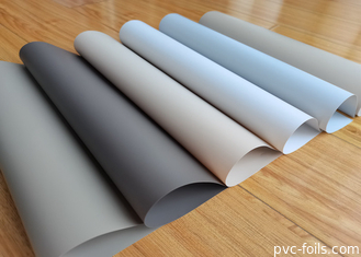 Gelbwertenbeständige PVC-Dekorationsfolie für die Profilverpackung von Fensterrollen