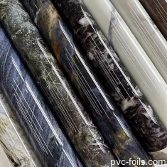 2025 Marmor-Effekt PVC-Laminationsfilm für Schranktüren und PVC-Blätter