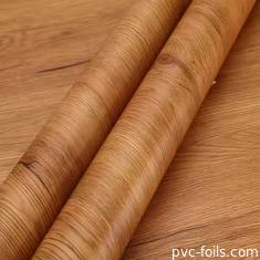 Supermatte Holzkorn-PVC-Folien für WPC-Wandplatten