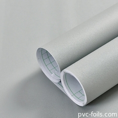 Festfarbige matte graue selbstklebende PVC-Folien - Schälen und kleben für Möbeloberflächen
