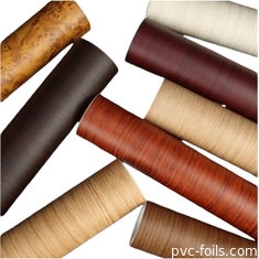 Niedriges MOQ Fabrikpreis Selbstklebende Tapeten Möbel Aufkleber Vinyl Holz Getreide PVC Film zum Verkauf