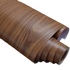 0.3mm Tiefe Emboss PVC Dekorationsfilm Holzkorn PVC Membranfolie für Möbel Schranktüren