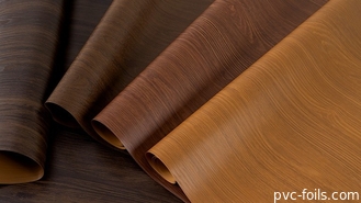 Italien Holz Look PVC Möbel Dekorationsfilm für Türen - Gemischtes Öl Imitation Holzdesign