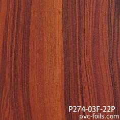 Supermatte Holzmaserung PVC Dekorfolie für Vakuummembranpressen
