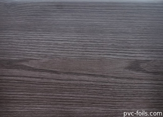 Aufgestellte PVC Dekorationsfolie Walnussholzfarben für Schranktüren