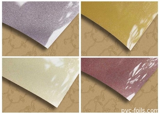 0.6mm metallisierter PVC-Film für Kabinett-Abdeckungs-Hochglanz-Körper