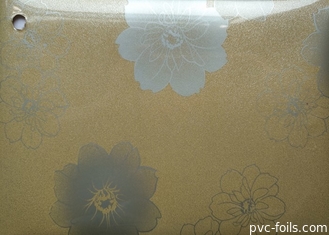 Blume druckte selbstklebenden Küchenschrank PVC-Film-0.15mm 0.2mm