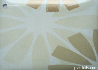 Hochglanz Oilproof selbstklebender PVC-Film für Blatt-Laminierung