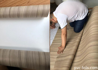 Korn-PVC-Film MDF hölzerner für Möbel-Laminierungs-Innendekoration