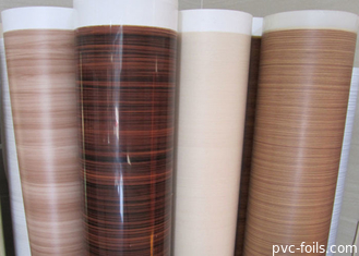 Holzprägte PVC-Möbelfolie zur Dekoration von Partikelplatten 0,15-0,30 mm