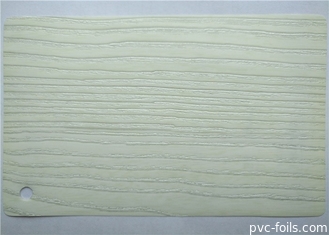 Weiße Membran-Folien-Küchenschrank-Türen PVCs 3D prägten tief