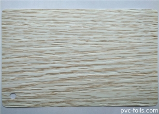 PVC-Membran-Folie für Tür-Kabinett weiße hölzerne 0.35MM drücken