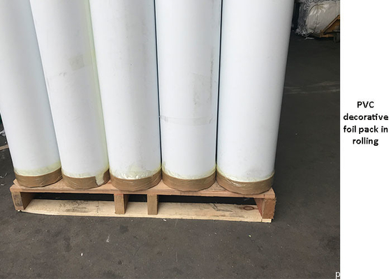 Graue, einfarbige, supermatte PVC-Dekorfolie für Membrantüren