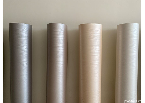 ROHS nicht klebende, geprägte PVC-Möbelfolie, feuchtigkeitsbeständig