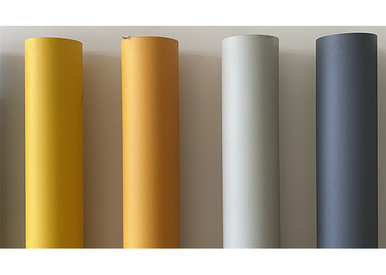 Gelbe Normallack-PVC-Folie 0.05mm-0.50mm für Möbel-Bedeckung