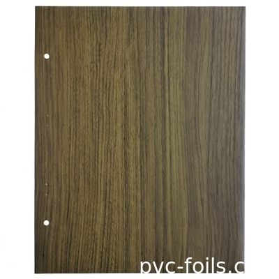 Selbstklebendes dekoratives Film-Holz PVCs kopiert Normallack-Marmor 50m-100m