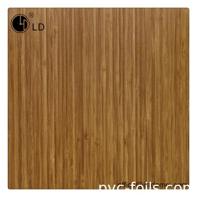 Dekorativer Film Matte Surface Treatment hölzerner Korn-Entwurf PVCs