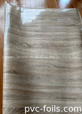 Hochglänzendes Holzkorn PVC-Dekorationsfilm für die flache Lamination Breite 1260 mm