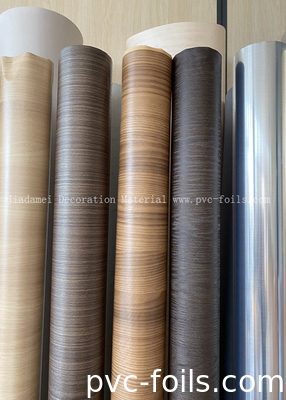 Holzmuster-PVC-Filmrolle zur Dekoration von Innenmöbeln