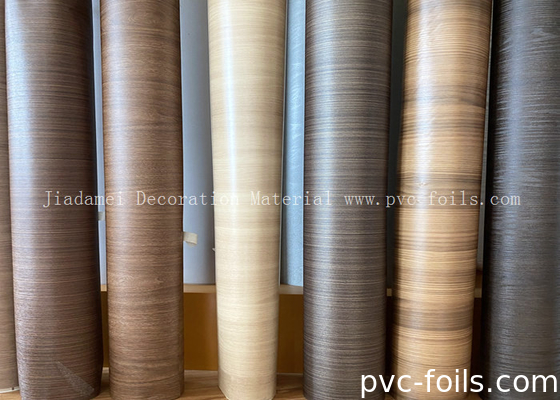 Dekorative PVC-Folien in Rollen Holzkorn-Möbelfilm zur Herstellung von WPC-Panels