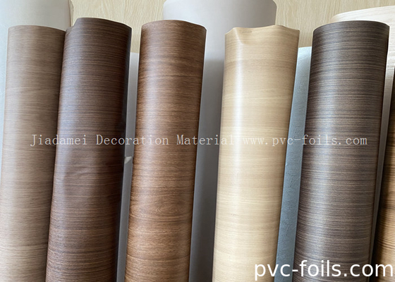 Dekorative PVC-Folien in Rollen Holzkorn-Möbelfilm zur Herstellung von WPC-Panels