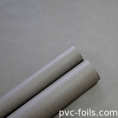 Supermatte PVC Dekorationsfolie für Membrantüren hellgraue Farbe