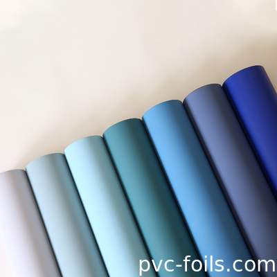 Monofarbige PVC-Dekorationsfolie für Schranktüren