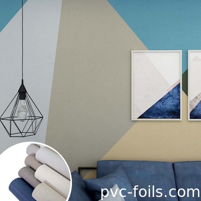 Supermatte PVC-Dekorationsfolie gegen Fingerabdrücke für Innenräume