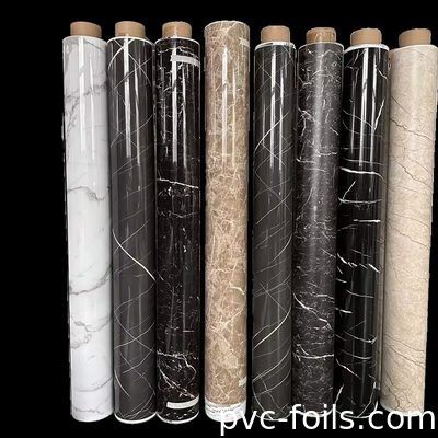 PVC-Laminationsfilm mit neuem Marmormuster für die Dekoration von Innenräumen