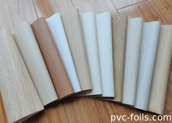 Supermatte Holzkörnchen PVC-Film für Schränke und Möbeldekoration