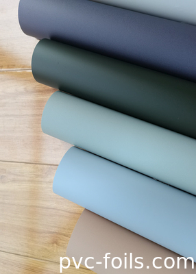 Soft Touch PVC selbstklebende wasserdichte Dekorationsfolie für die Wohnkultur