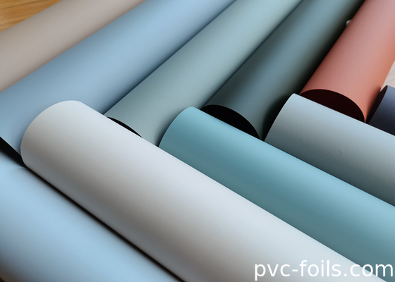 Supermatte Pantone Farbe PVC Dekorationsfilm für Innenräume