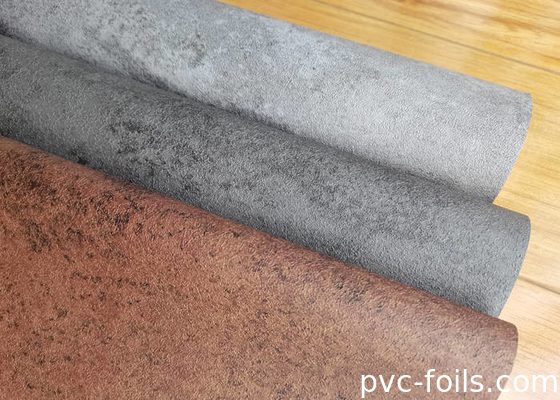 PVC-Dekorationsfilm aus Betonstein für die Dekoration von Innenräumen