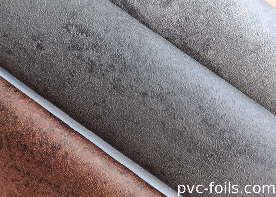 Grauer Beton-Stein-PVC-Dekorationsfilm für Innentüren