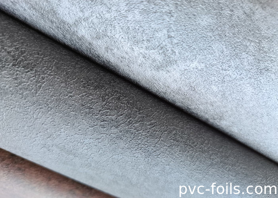Grauer Zement Textur PVC Dekorationsfilm für Innenwandplatten