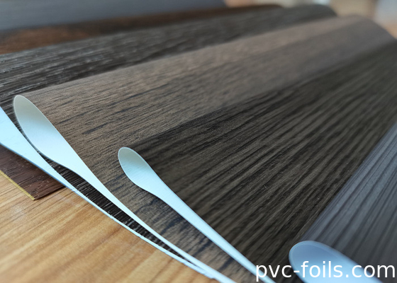 Holzkorn selbstklebende PVC-Dekorationsfolie für Möbelbelag