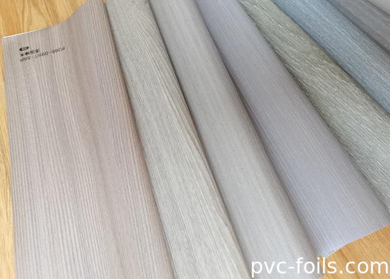 Hochwertige matte Oberflächen-PVC-Dekorationsfolie für Möbelverpackungen