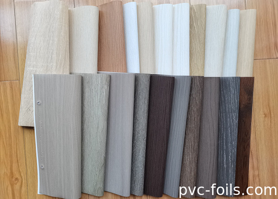 PVC-Laminationsfolie mit hoher Holzkornwirkung für Türprofile
