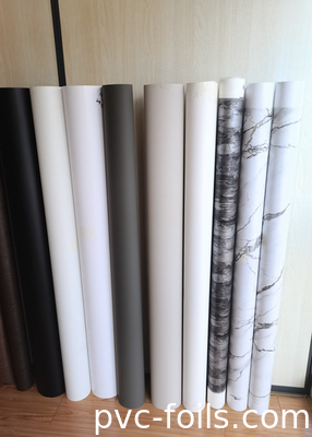 PVC-Dekorationsfilm mit Marmorwirkung für Vakuumdruck